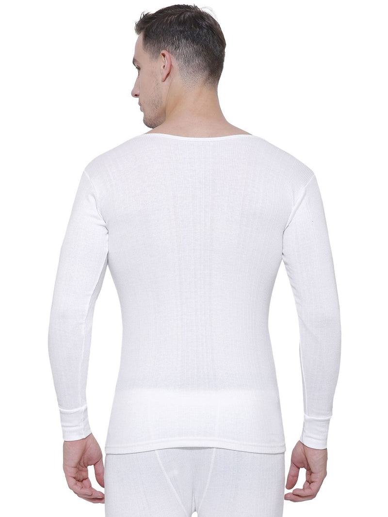 Bodycare Mens Top Assorted Round Neck Full Sleeves Pack Of 1-White