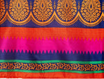 Multicolor Printed Art Silk Saree