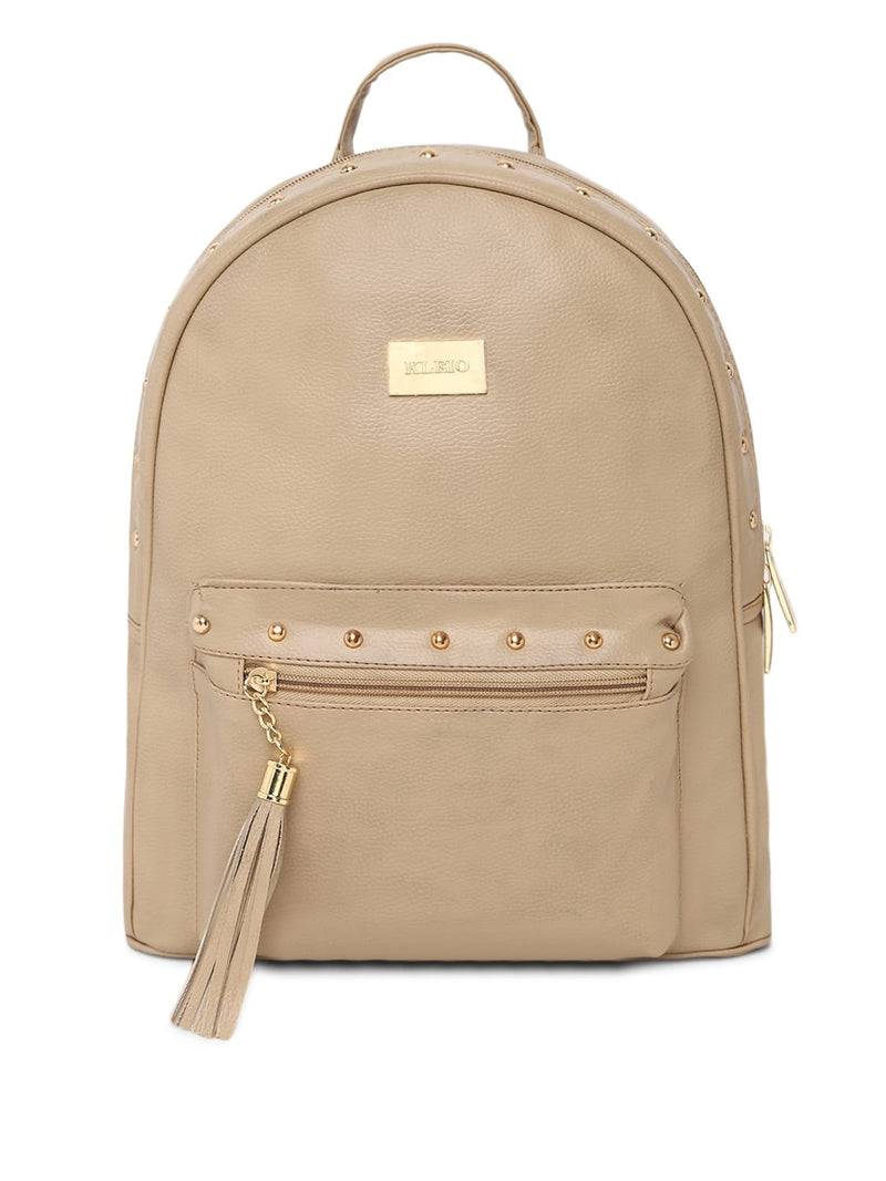 KLEIO Designer Women Backpack Hand Bag For College Girls and Work Ladies