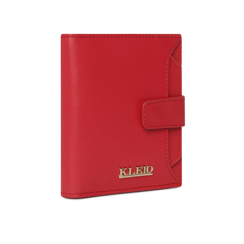 Kleio Vouge Vegan Leather Multi Slot Clutch Wallet for Women/Girls