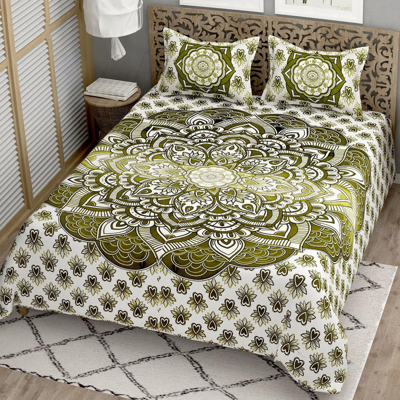 Queen City-One Bedsheet and two pillow cover
