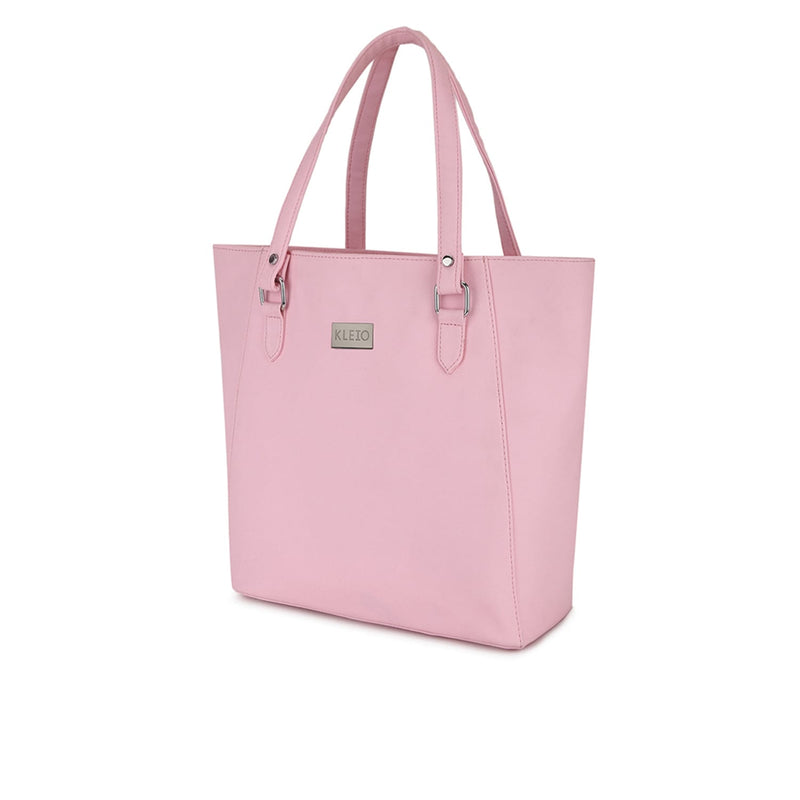 Kleio UnFlod Solid Color Multi Compartment Laptop Purse Tote Handbag for Women / Ladies