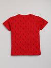 Nottie Planet Shortsleeve Hero Print T-Shirt-Red