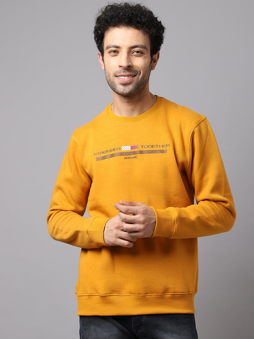 Rodamo Yellow Neck Sweatshirts