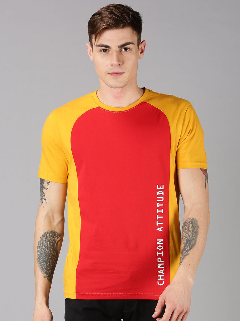 UrGear Men's Color Block T-shirt