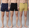 Pure Cotton Printed Men Boxer (Pack of 3)