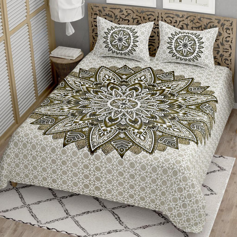 Queen City-One Bedsheet and two pillow cover