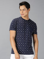 UrGear Men's Geometric Print T-shirt