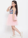 Girl's Trends Printed Dress Pink