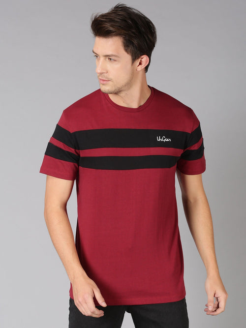 Urgear Rave Striped Men's T-Shirt