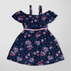 MYY Kids Lil Roos Girls Floral Printed Frock