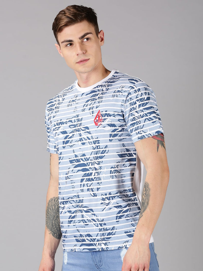Ridge Graphics Printed Men T-Shirt