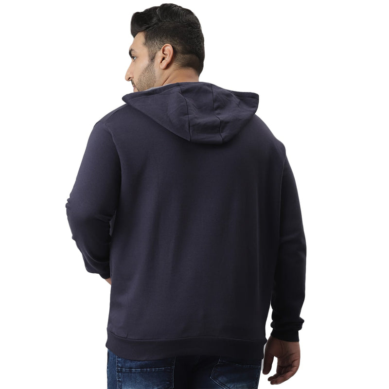 Instafab To Go Plus Men Printed Stylish Full Sleeve Hooded Casual Sweatshirts