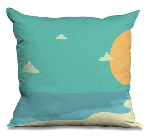 Digital Printed Cushion - Size -45*45 cms - Sunset
