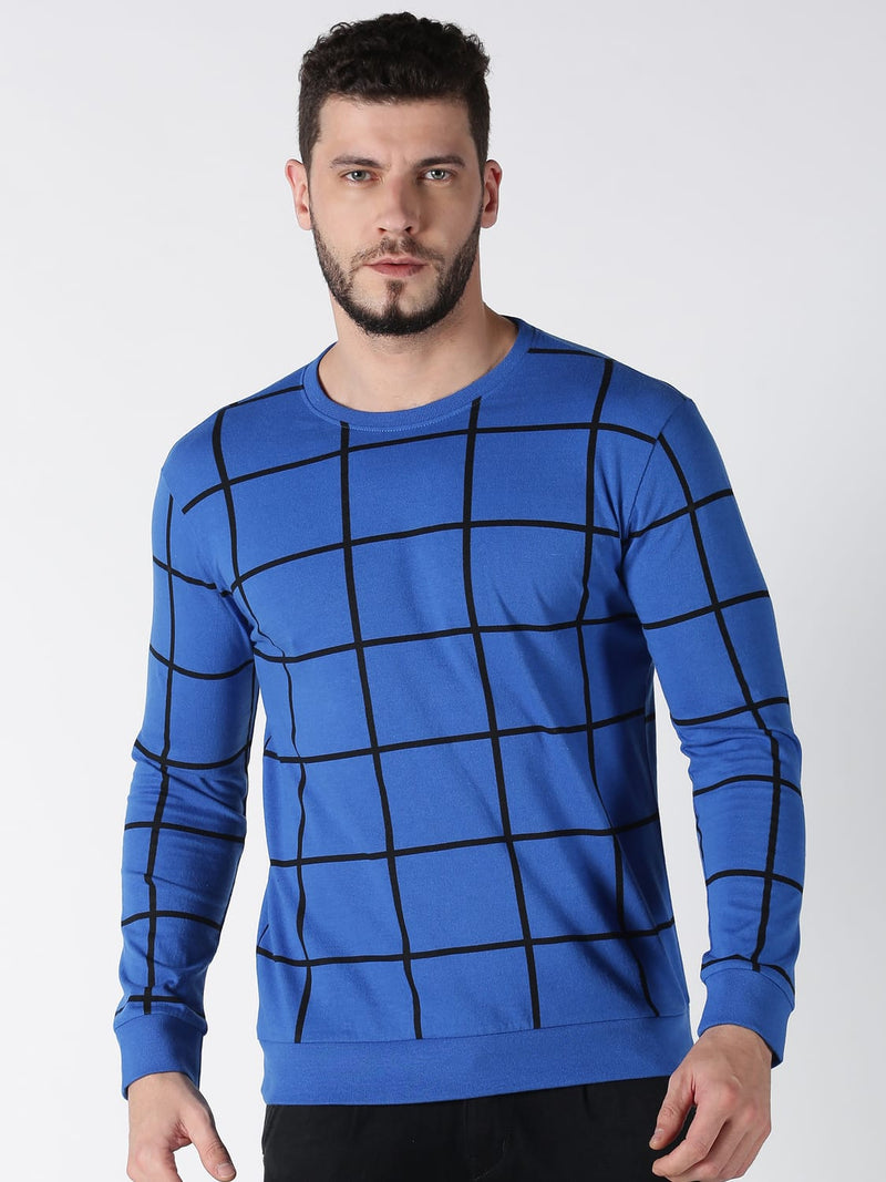 Assorted Checkered Mens Sweatshirt