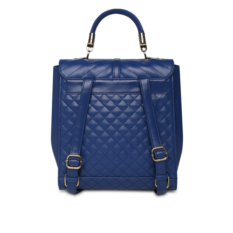 Kleio Digital Quilted Backpack Handbag For Weekend Travel Getaway For Women/Girls