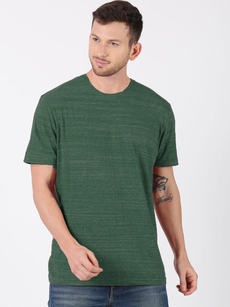 Fox Ink Solid Men T-Shirt