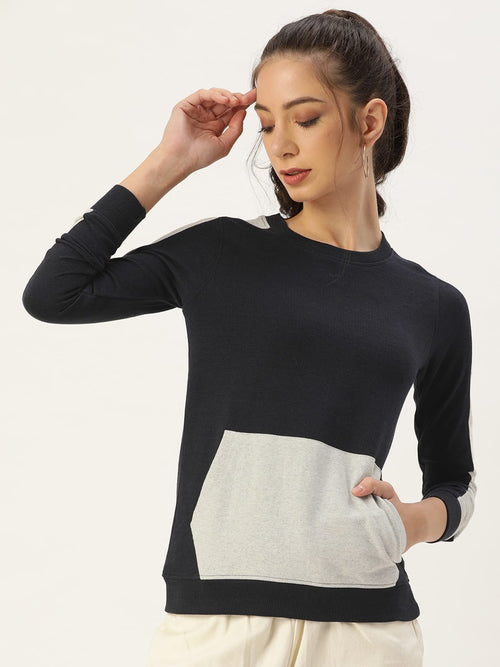 Women Relaxed Fit Rated Sweatshirt