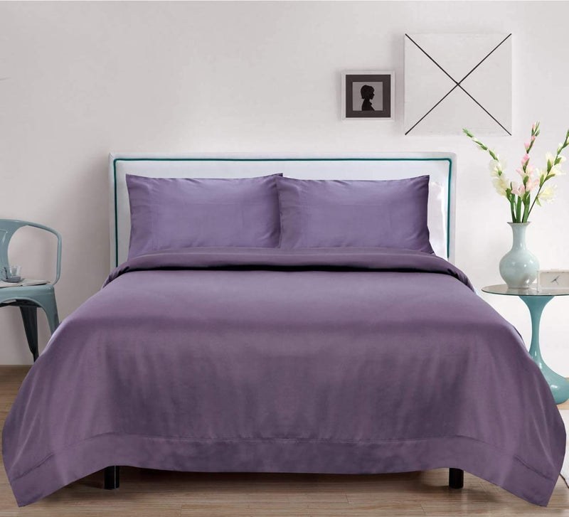 100% Tencel Lyocell Fitted Sheet - Lilac - California King