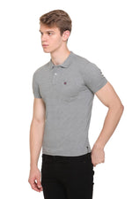 Polo Neck Basic T-Shirt Blanche Pack Of - 3