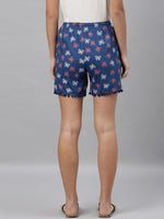 Kryptic Womens 100% Cotton all over printed Shorts