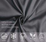 Organic Bamboo Sheet Set - Charcoal Grey - Queen