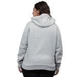 Instafab Fox Ink Plus Size Women Solid Stylish Casual Hooded Sweatshirts
