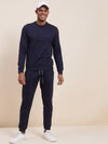 Men's Navy MASCLN Puff Print Joggers