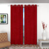 Home Style Velvet Curtain - Set of 2