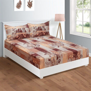Lively Joy Veda Fitted Bed Sheet