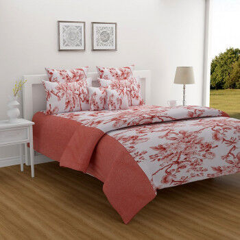 Subtle Style Vedic Fitted Bed Sheet