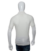 White Solid Core Polo T-Shirts