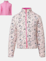 Baby Pink Soft Reversible Quilted Girl Jacket