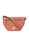 Kleio Imitation PU Leather Half Moon Structured Crossbody Party Sling Bag for Women Girls