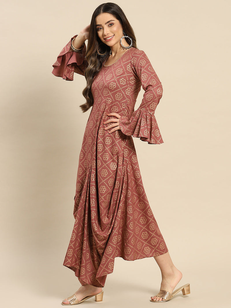 Buy online Bell Sleeved Solid Tiered Dress from western wear for Women by  Eyka for 799 at 33 off  2023 Limeroadcom