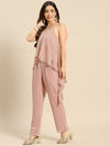 Asymmetric Drape Jumpsuit