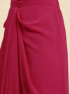 Cape Top With Draped Skirt