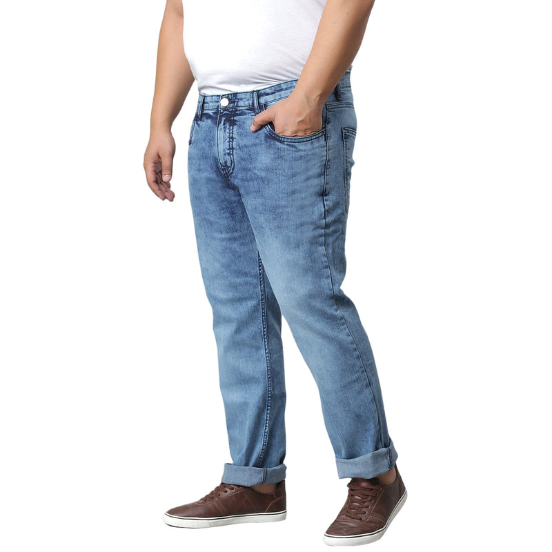 Instafab Shoo Pros Plus Men Solid Stylish Casual Denim Jeans