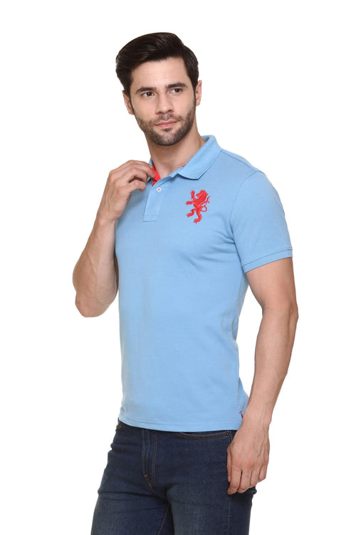 Polo Neck T-Shirt Half Sleeve Colour Splash Pack Of - 6