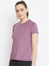 PERFKT-U Women Purple Tshirt