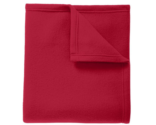 Fleece Blanket Single Bed, Size - 88*60 cm - Red