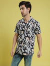 Campus Sutra Grill Fill Men Stylish Casual Shirt