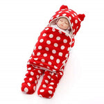 Brandonn Sunshine Supersoft Wearable Hooded Swaddle Wrapper Cum Baby Sleeping Bag for Babies Pack of 2