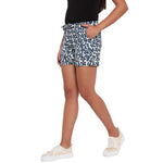 Aawari Cotton Flower Printed Shorts For Girls and Women (Multicolor)