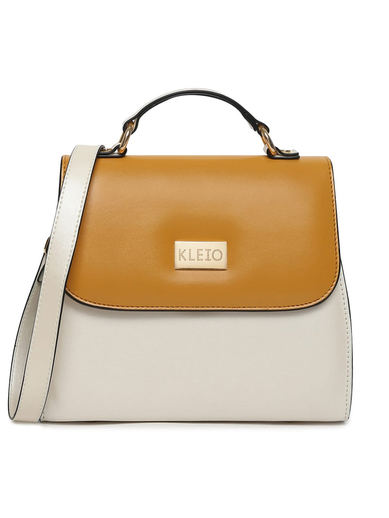 Kleio Glitzy Multicolor Faux Leather Women Girls Handbag with Sling