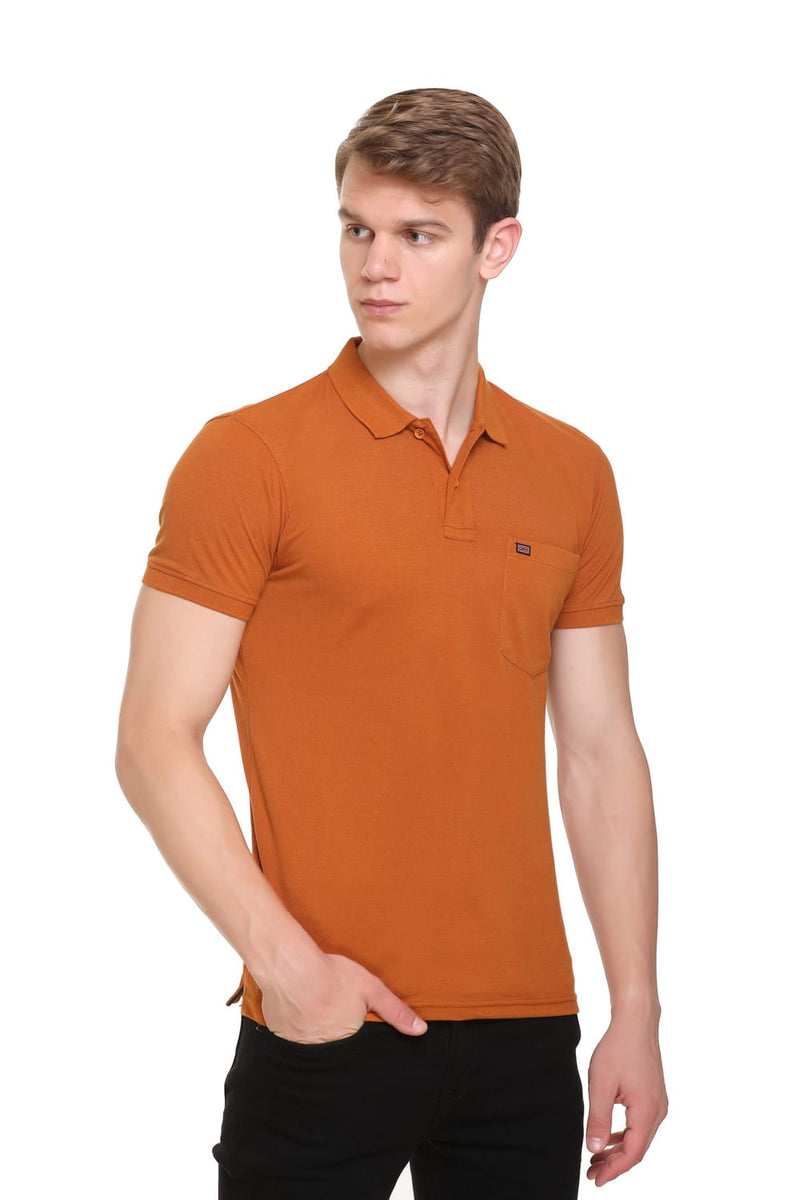 Polo Neck Basic T-Shirt Cotton Boutique Pack Of - 3