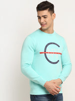 Rodamo Blue Neck Sweatshirts