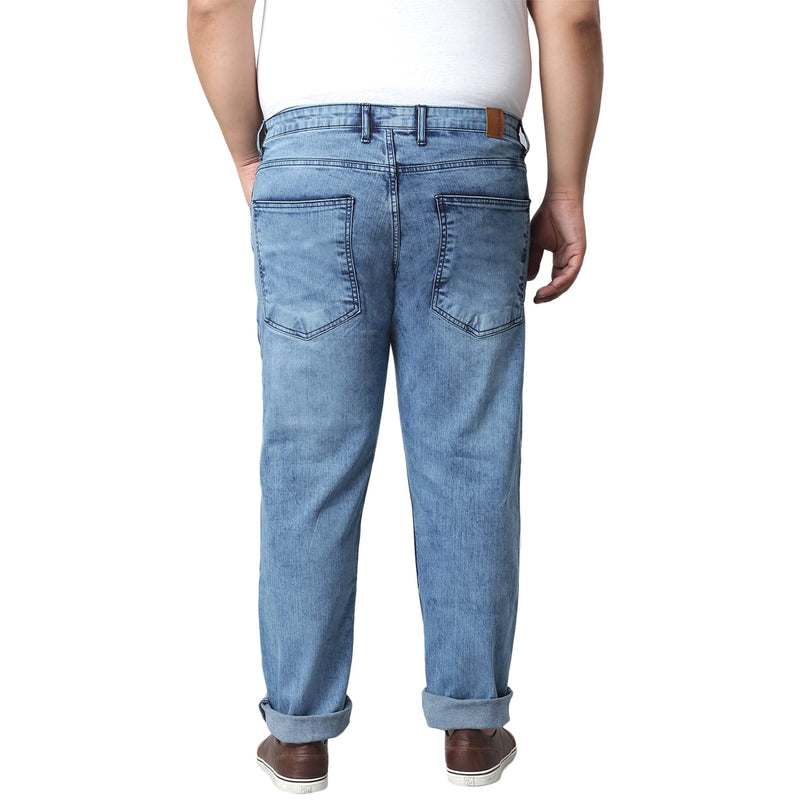 Instafab Shoo Pros Plus Men Solid Stylish Casual Denim Jeans