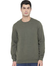 Trufit Men's Olive Full Sleeves Sweatshirt