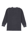 Thermals Unisex Top Round Neck Full Sleeves Solid Navy Melange